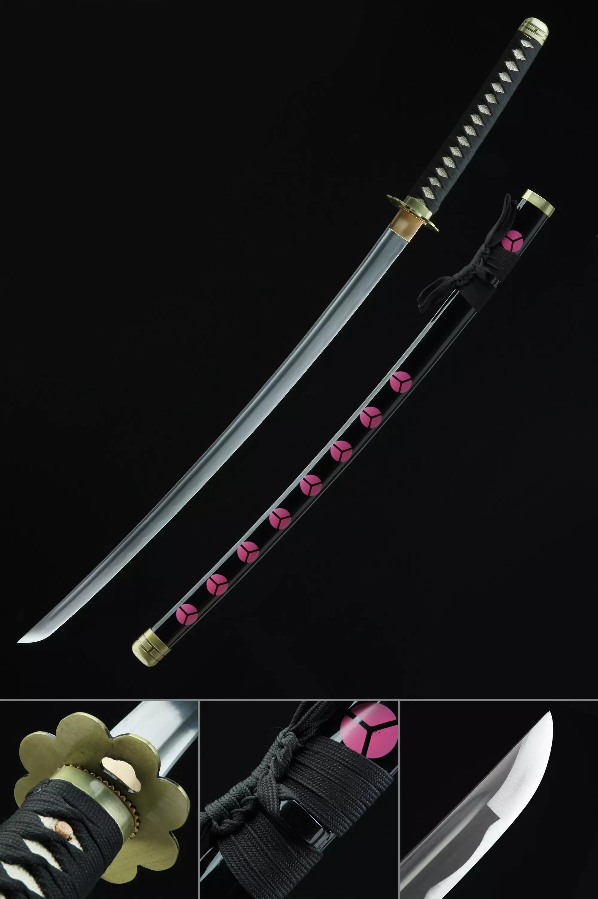 One Piece: Roronoa Zoro "Shusui" Katana - Black Blade