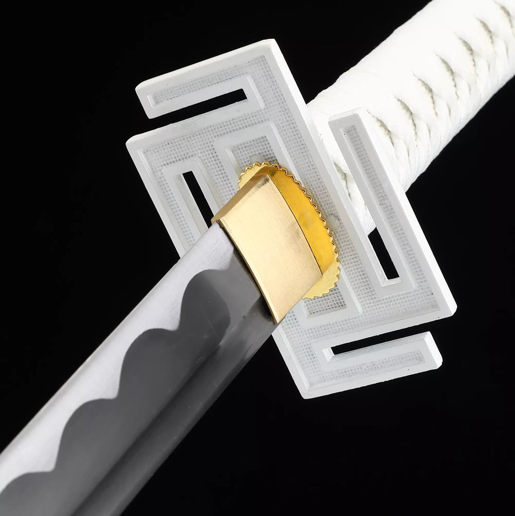 Bleach: Ichigo Kurosaki "White Tensa Zangetsu" Katana