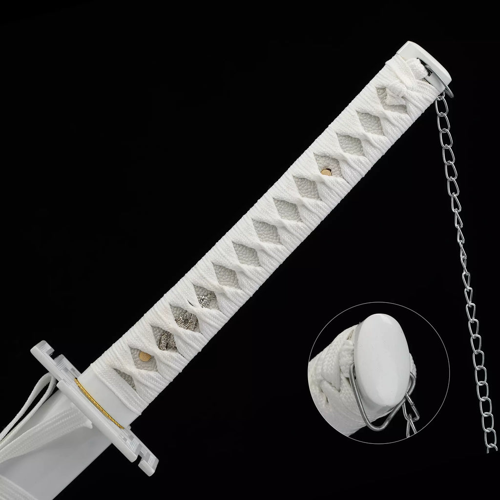Bleach: Ichigo Kurosaki "White Tensa Zangetsu" Katana
