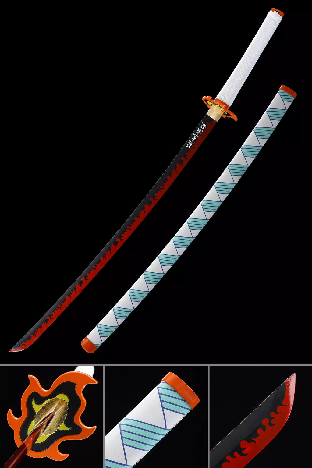 Demon Slayer: Kyojuro Rengoku "Flame Hashira" Nichirin Katana