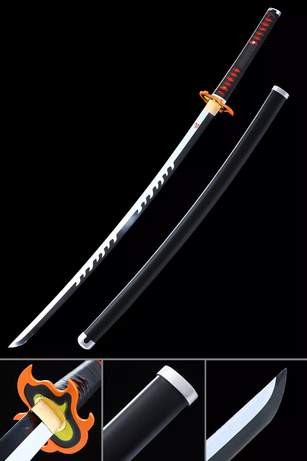Demon Slayer: Tanjiro Kamado "Hinokami Kagura" Nichirin Katana