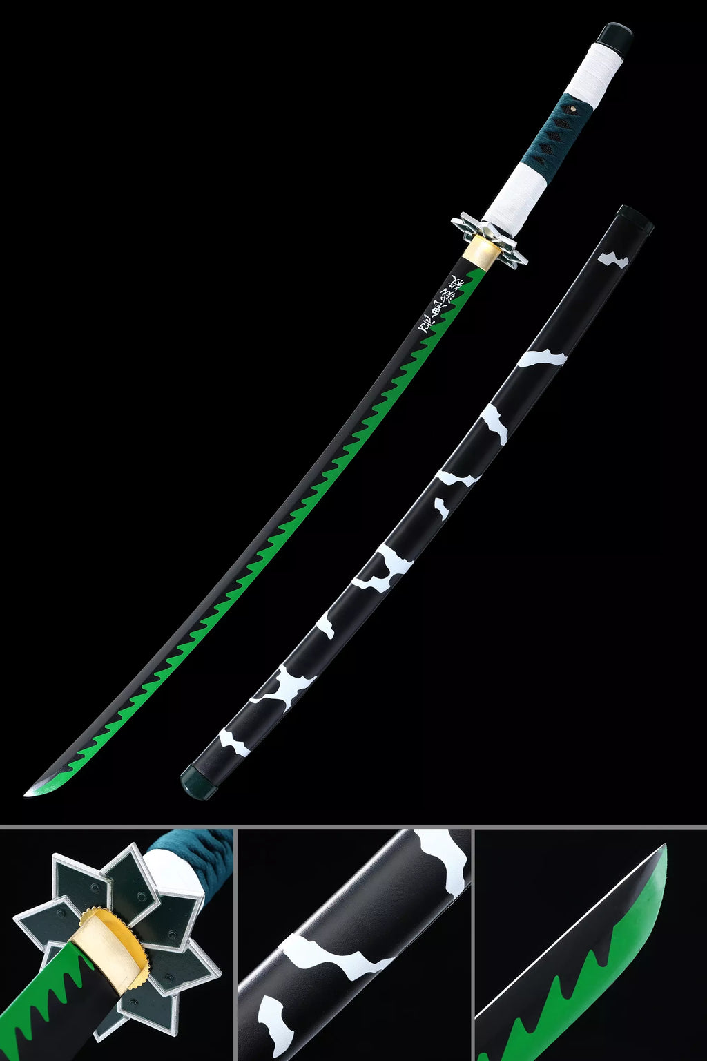 Demon Slayer: Sanemi Shinazugawa "Wind Hashira" Nichirin Katana