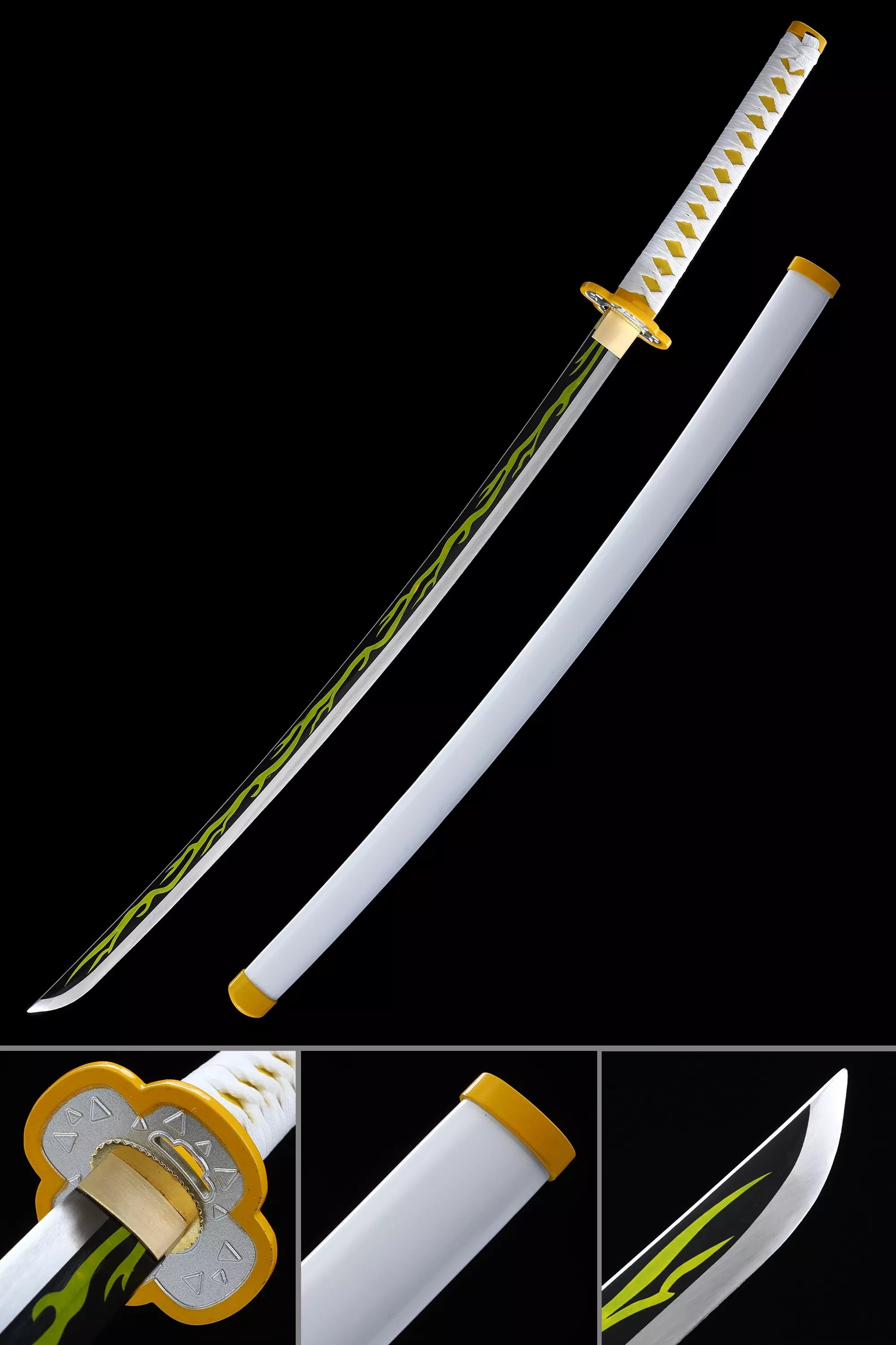 Demon Slayer: Zenitsu Agatsuma "Thunder Breathing" Nichirin Katana