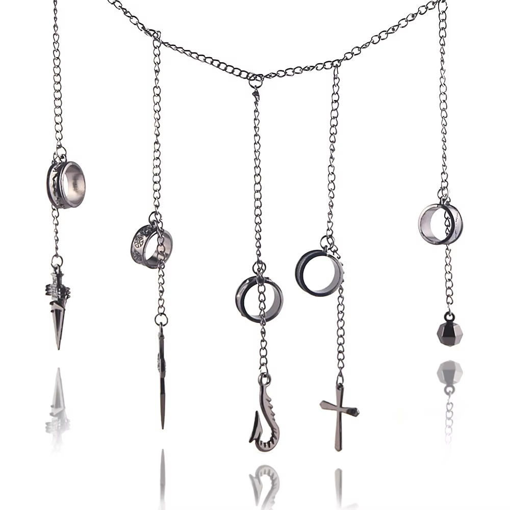 Hunter x Hunter: Kurapika 1:1 Scale Conjured Chain Rings Set