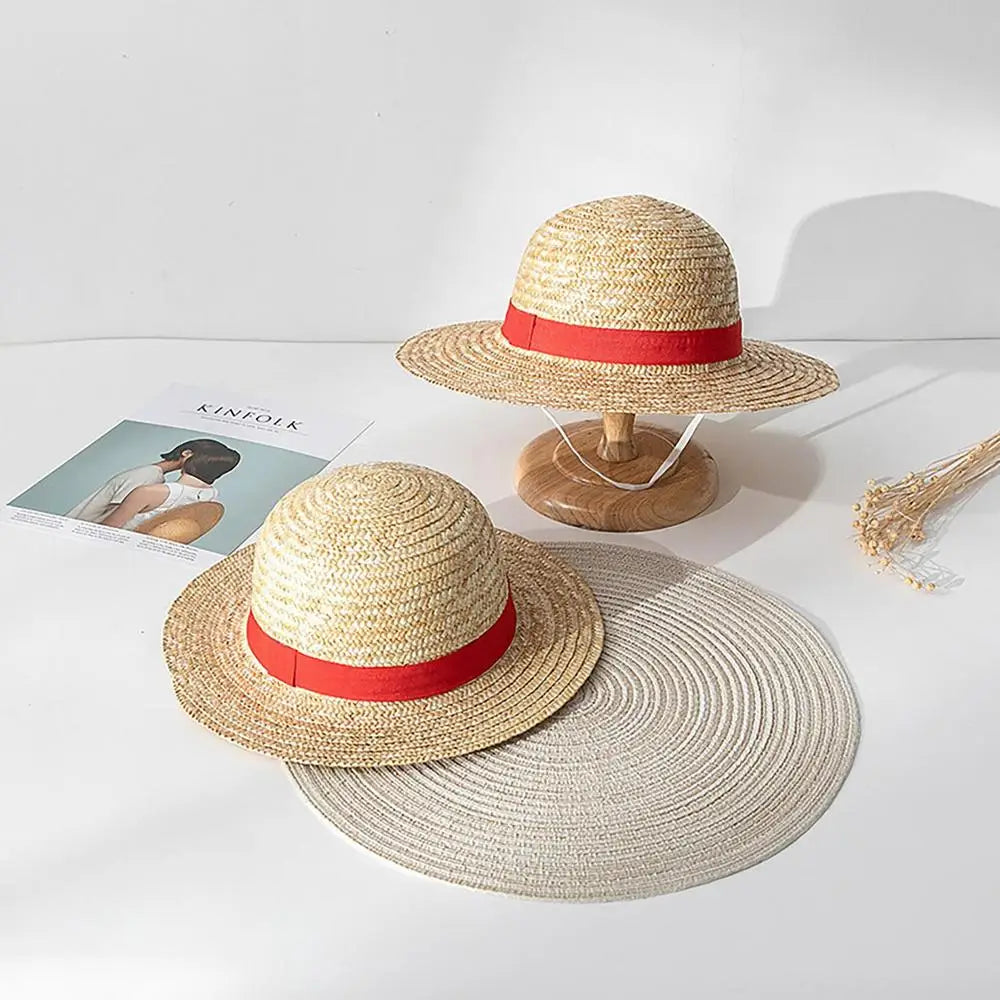 One Piece: Monkey D. Luffy "Straw Hat" - Natural Wheat Straw
