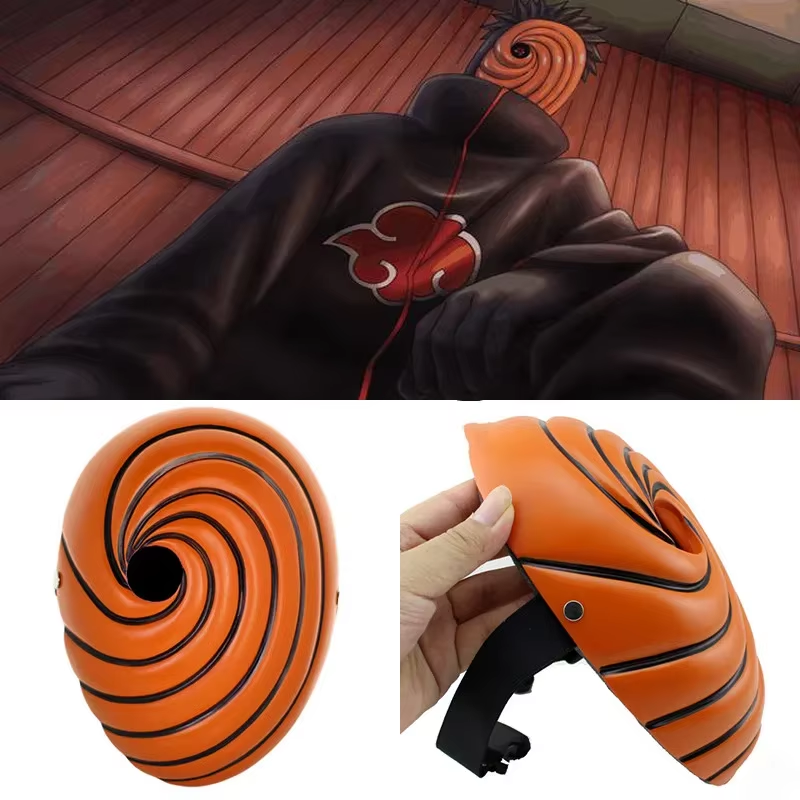 Naruto Shippuden: Obito Uchiha "Tobi" Swirl Mask